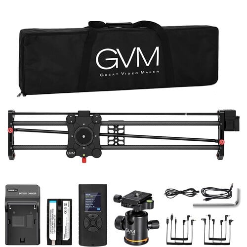 GVM Professional Video Carbon Fiber Motorized Came...