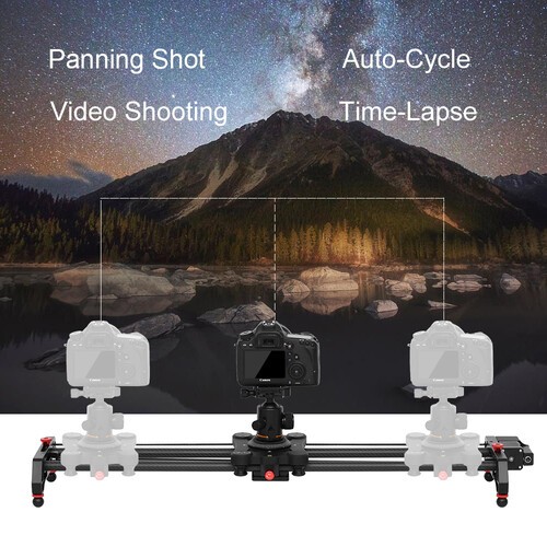 GVM Professional Video Carbon Fiber Motorized Came...