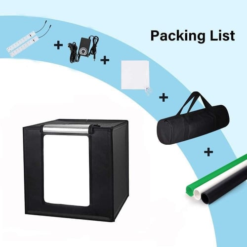 Photo Light Box Studio 60cm Photography Lighting S...