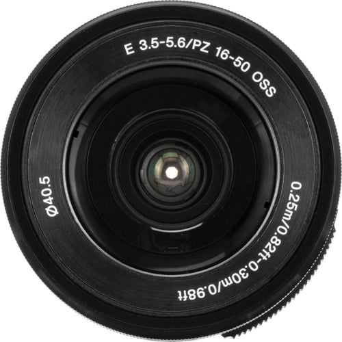 Sony E PZ 16-50mm f/3.5-5.6 OSS Lens (Black
