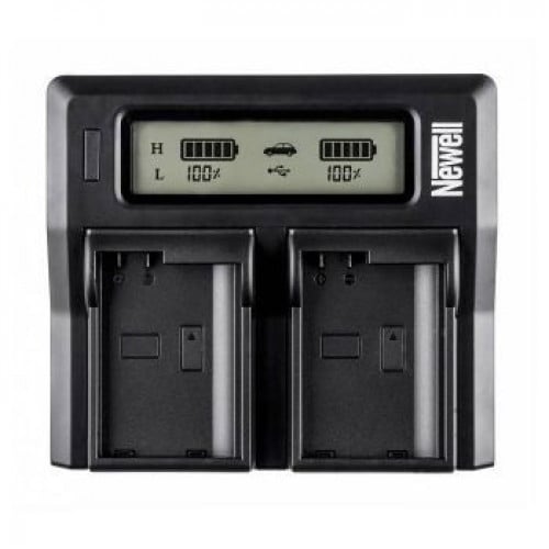 Newell DC-LCD two-channel charger for LP-E6 batter...