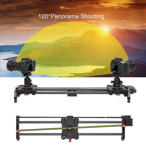GVM Professional Video Carbon Fiber Motorized Came...