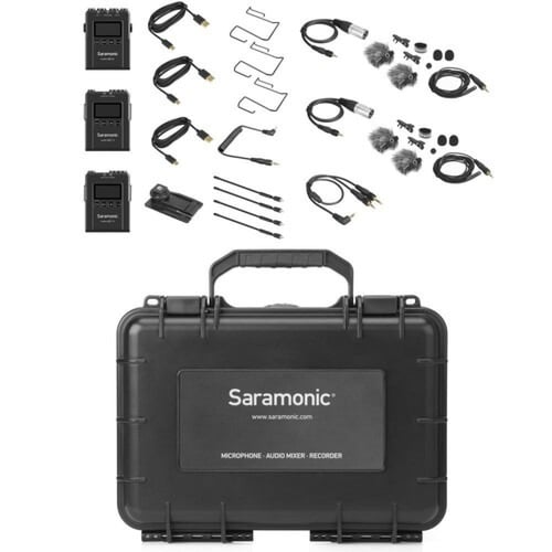 Saramonic UwMic9S Kit2(TX+TX+RX) Wireless Micropho...