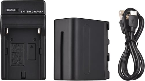 Eacam Camera Battery and Charger Kit, 7.2V 7800mAh...