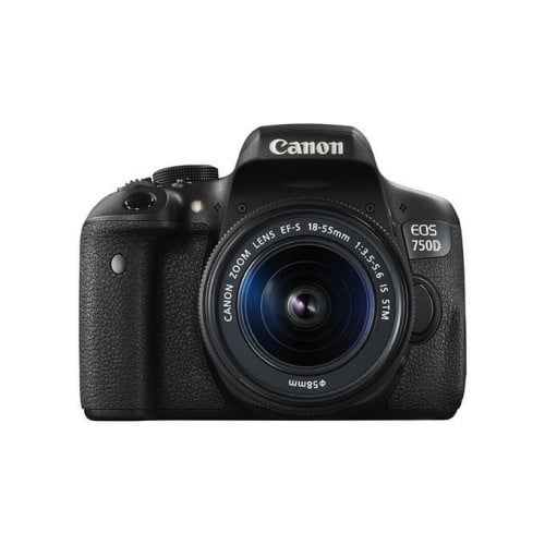 كاميرا كانون EOS 2000D DSLR مع عدسة 18-55 ملم