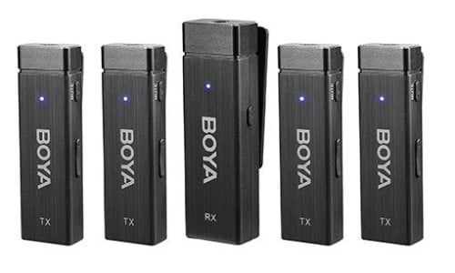 Boya Ultracompact 2.4GHz Wireless Microphone Syste...