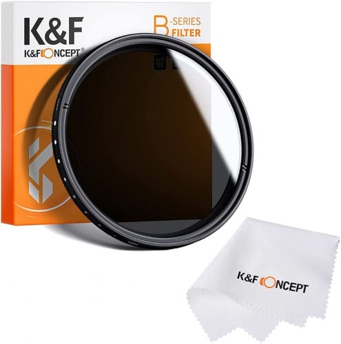 K&F Concept 72mm ND Fader Variable Neutral Density...