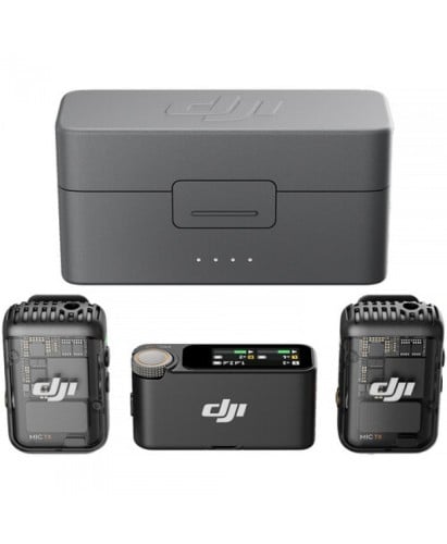 DJI Mic 2 Wireless Microphone Kit - (2 TX + 1 RX +...
