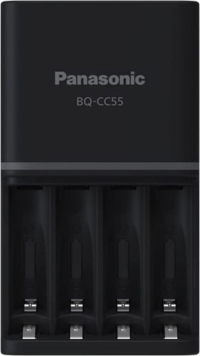 Panasonic Eneloop Pro Charger With Pack Of 4 Aa 25...