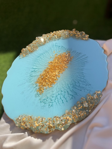 صينية تقديم حجم كبير -هدية منزل