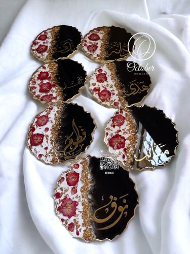 كوستر ريزن (قاعدة كوب )لون اسود