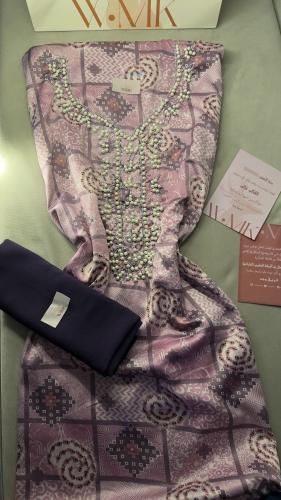 قماش مخور حرير اللؤلؤ