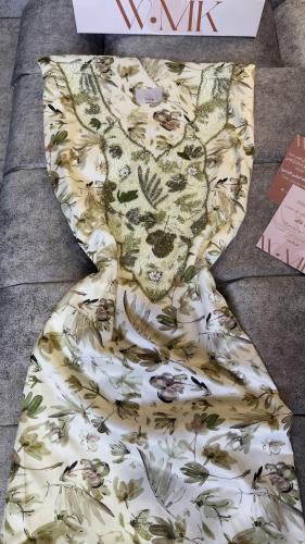 قماش مخور حرير خرز