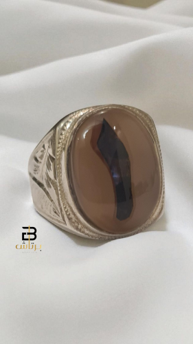 خاتم عقيق يماني مصور