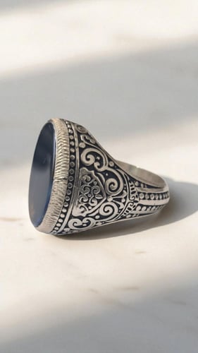 خاتم عقيق شجري