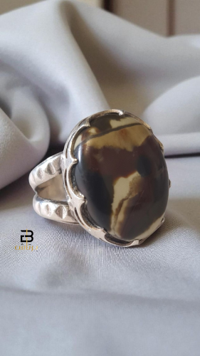 خاتم عقيق يماني مصور