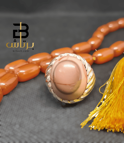 خاتم عقيق يماني بافوري