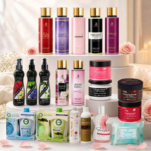 بكج العروس ( العناية بالبشرة والجسم ) 7 معطرات للج...