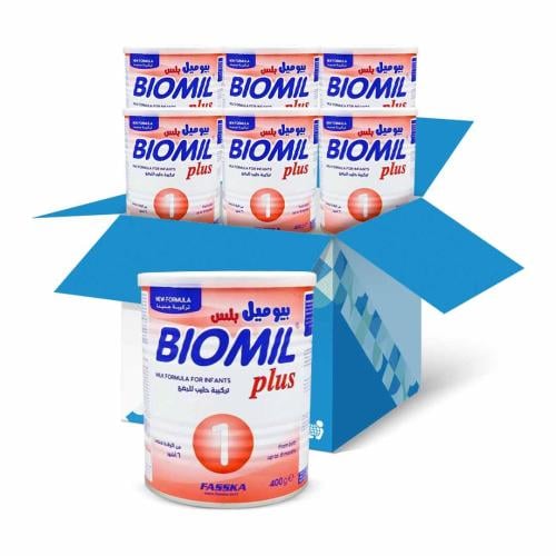 كرتون بيوميل بلاس 1 حليب أطفال المرحلة الأولى من ا...