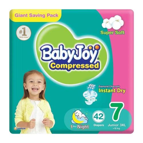 بيبي جوي حفاضات اطفال العبوة التوفيرية مقاس 7 42 ح...