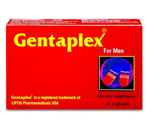 جينتابلكس كبسول مقوي للرجال مكمل غذائي 36 ق