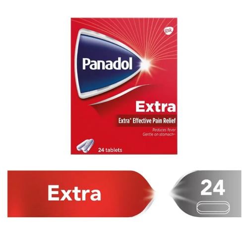 بنادول اكسترا حبوب 24 ق