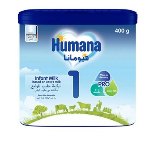 هيومانا بيبي ميل 1 حليب أطفال المرحلة الأولى من ال...