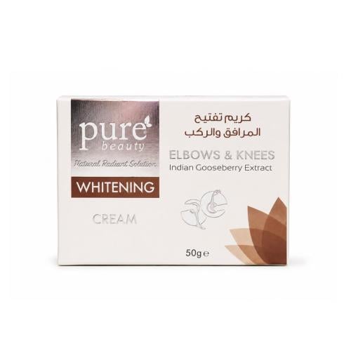 بيور بيوتى كريم تفتيح للمرفق والركبه 50 جم