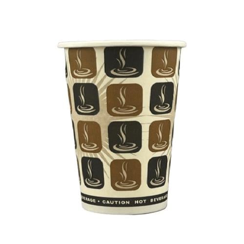 كاسات كبتيشينو 16 اونص سينجل شد 25 * 15