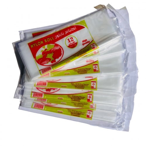 اكياس نايلون مقاس 12 -وزن كيلو ونص