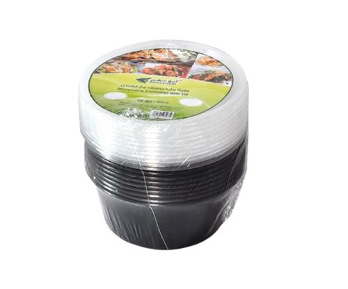 ميكرويف 8 اونص مدور مغلف 10*16 مغلف