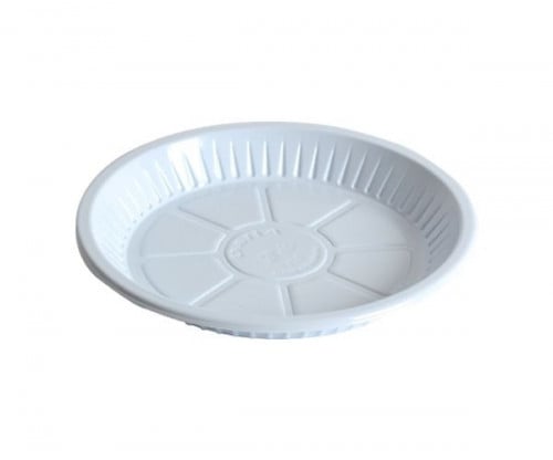 كرتون صحن بلاستيك دائرى رقم 6 شد500حبه