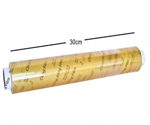 كرتون رول بلاستيك ابو سهم 1ك - 30 سم - 6حبات