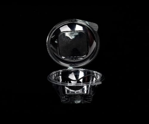 كرتون علبة سلطة الوطنية 16 اونص شفاف غطاء متصل شد3...