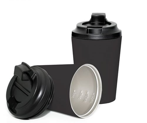 كاسات استيل قهوة كرتون شد 24 حبة