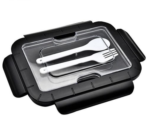 كرتون حافظة طعام استيل طبقتين مقسم 3(24حبة )