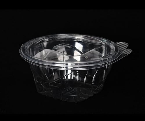 كرتون علبة سلطه بغطاء متصل RHSC -24oz شد300حبه