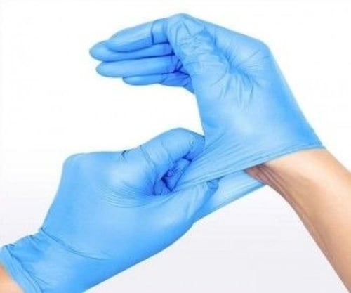 قفاز ابوسهم ازرق كبير جداً كرتون شد 10 صندوق* 100...