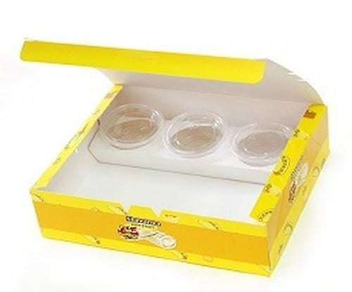 علب ورقية شاورما مع بطاطس مع حامل صوص كرتون شد 250...