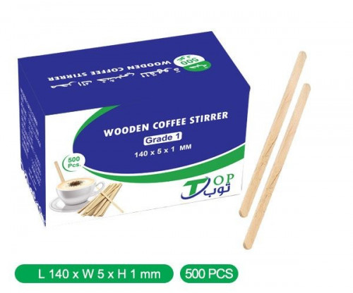 محرك قهوة توب 5*140 كرتون شد 20 باكت * 500 حبة