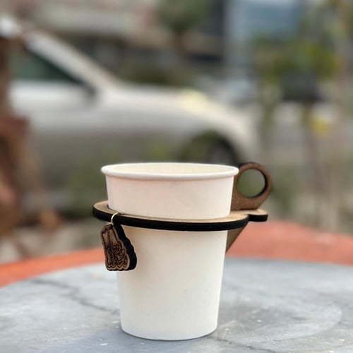 حامل كوب ورقي