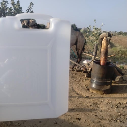 ثلاثه لتر زيت سمسم