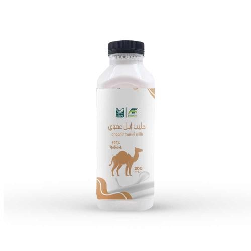 حليب إبل ( خلفات ) عضوي 200مل