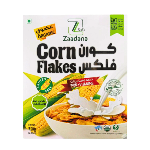 كورن فلكس عضوي خالي من الجلوتين