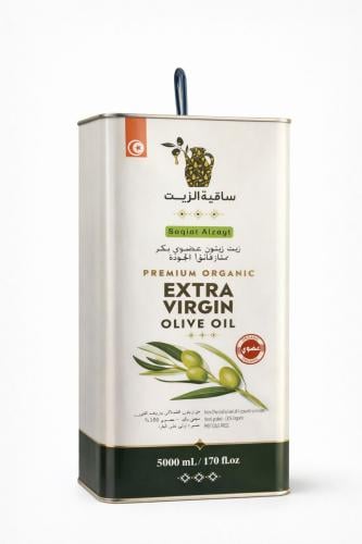 زيت الزيتون التونسي العضوي 5000مل