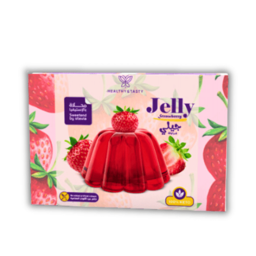 جيلي التوت كيتو خالي من السكر والجلوتين