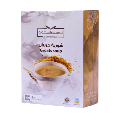 شوربة جريش عضوية 1كيلو - مزرعة الياسمين