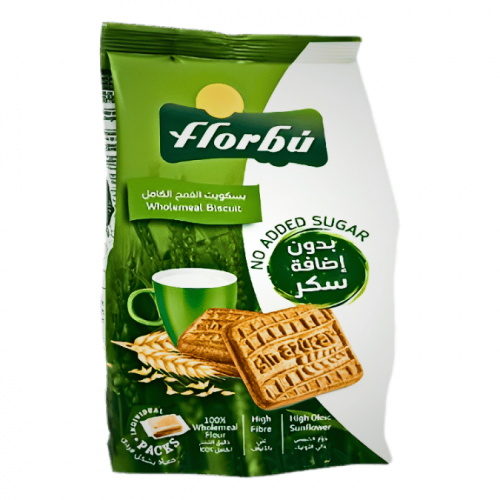 بسكويت القمح الكامل بدون سكر مضاف - 350 جم