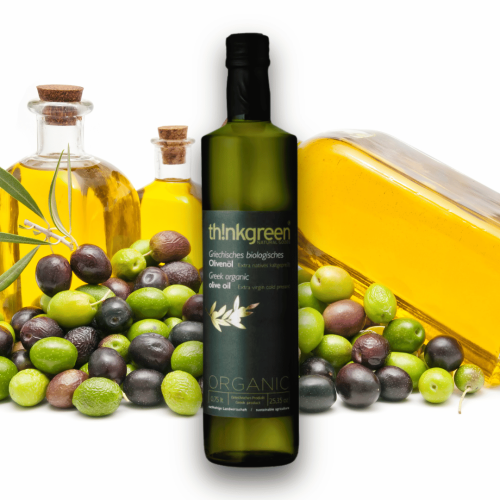 زيت زيتون عضوي بكر ممتاز يوناني 750مل