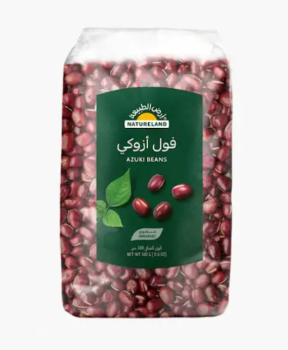 فول أزوكي 500 جم - أرض الطبيعة